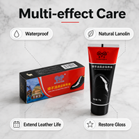 Betún para Zapatos de Aceite de Oveja Jinyang Natural Nutritivo de 70g, Fácil de Limpiar, para Unisex, Todas las Estaciones, Uso Diario, Venta al Por Mayor