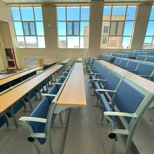 Promoción del fabricante: escritorios y sillas de esponja en aulas universitarias combinados con mesas y sillas escolares - Product Image 1