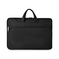 Tas Laptop Neoprene Portabel Ramah Lingkungan dengan Ritsleting dan Desain Kustom, Dilengkapi Warna & Logo Sesuai Pesanan