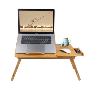 Vente en gros Bureau pliable en bambou Table pour ordinateur portable de qualité supérieure - Product Image 2