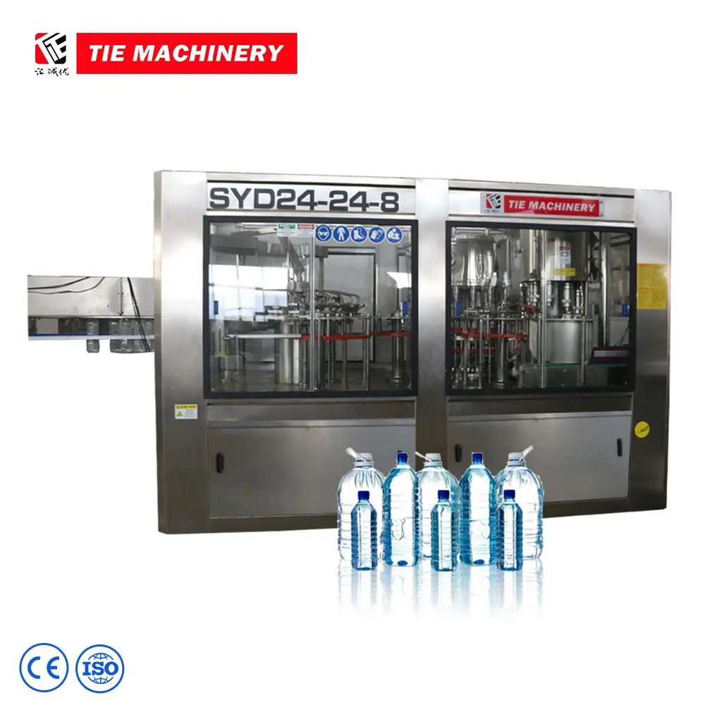 10+Experience Liquid Water Automatic Water PET Plastic Bottle Filling Sealing Machine Manufacture Plant with good quality