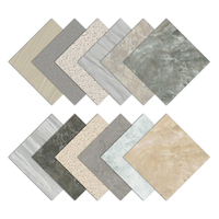 Jinyi mármol resistente al desgaste baños autoadhesivo Peel and Stick decoración del hogar impermeable Pvc baldosas de vinilo suelo de baldosas