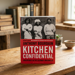 คิทเช่น คอนฟิเดนเชียลส์ โดย แอนโทนี บูร์เดน หนังสือทำอาหารขายดีสำหรับผู้ใหญ่ ปกอ่อน 384 หน้า ขนาด 8x5 นิ้ว - Product Image 2
