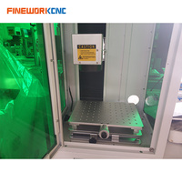 Machine de marquage laser à fibre Fineworkcnc, livraison rapide, tête de marquage 60W 80W 100W