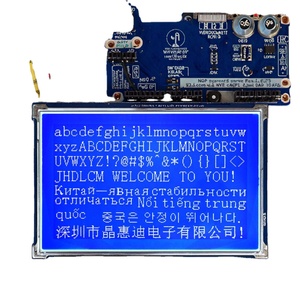 Mô-đun màn hình LCD COG đồ họa 256x160, màn hình LCD màu xanh dương dương STN 256160, JHD256160-G23BSW-B - Product Image 1