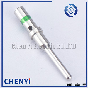 50개 DT 1.5mm 시리즈 핀 컨택트 0462-201-16141 0460-202-16141 스테인리스 스틸 16AWG 도이치 크림프 솔리드 암수 단자 - Product Image 5