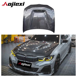 Alta qualità CS stile fibra di carbonio cofano motore per BMW 3 serie G20 <span class=keywords><strong>G21</strong></span> Touring 2019-2025 carbonio Body Kit cofano - Product Image 1
