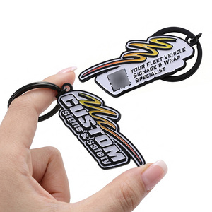 Llaveros Personalizados con Logotipo, Letra y Código QR, <span class=keywords><strong>de</strong></span> Aleación <span class=keywords><strong>de</strong></span> Zinc Esmaltado, para Regalo o Recuerdo - Product Image 1