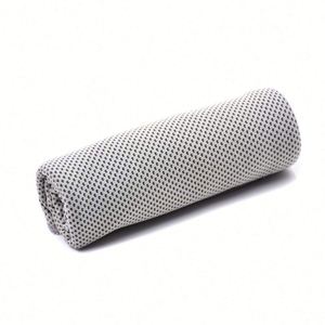 Serviette de sport en microfibre à séchage rapide avec logo personnalisé, rafraîchissement instantané, absorbante, pour la gym, le fitness, la course à pied, protection UV, réutilisable - Product Image 2