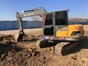 Miniexcavadora Volvo Ec80D 90% Nueva, Excavadora Usada Original de Suecia, Excavadora Volvo Ec80D de Segunda Mano - Product Image 2
