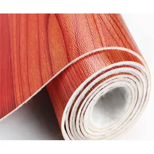 China factory Felt Back PVC Floor Covering Strong Quality Waterproof Vinyl Flooring Roll