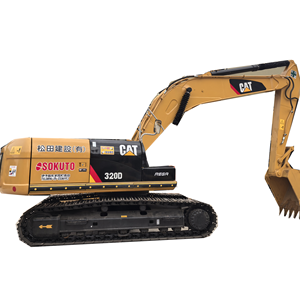 Utilizado para la excavadora anfibia pesada Cat 320D, buenas condiciones de trabajo, excavadora sobre orugas con componentes de bomba de núcleo - Product Image 1