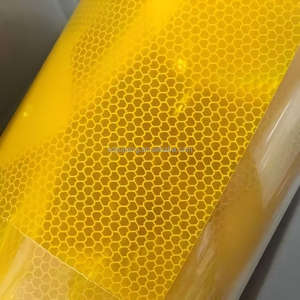 Autocollants prismatiques réfléchissants à haute intensité pour panneaux de signalisation Bopet, film auto-adhésif déchirable, résistant aux UV, styles variés - Product Image 6