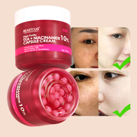 [Nouveau] Crème en capsules de niacinamide à étiquette privée, crème éclaircissante pour le visage, éliminateur de taches brunes, correcteur, crème blanchissante pour le visage