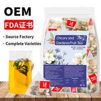 Witlof en Gardenia Fruitthee in zakjes - 5g x 30 zakjes voor grensoverschrijdende bestseller, niet voor de binnenlandse Chinese markt