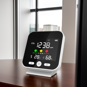 Analyseur <span class=keywords><strong>de</strong></span> <span class=keywords><strong>CO2</strong></span> d'intérieur avec <span class=keywords><strong>capteur</strong></span> NDIR, surveille la température et l'humidité, certifié CE et ROHS pour atelier, <span class=keywords><strong>salle</strong></span> <span class=keywords><strong>de</strong></span> <span class=keywords><strong>classe</strong></span>, bureau - Product Image 3