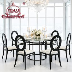 Modern Design <b>Stacking</b> Black Iron Metal Ghana Banquet <b>Chair</b> for Sale - Product Image 4