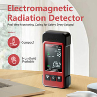 Detector de Radiación Electromagnética Portátil NOYAFA, Medidor EMF de Alta Precisión, Doble Modo, Funciona con Dos Pilas AA, Bloqueo de Datos, 5Hz-3.5GHz