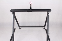 Meubles SM pour adultes BDSM, Chaises d'entraînement en acier avec pince à pénis et supports de retenue pour position ouverte, Accessoires de punition, Couleur personnalisable