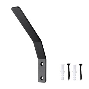 Wall <b>Mounted</b> Iron Brackets JNT-127 Durable Clothing Organizer Minimalist Design Rectangle Shape - Product Image 3