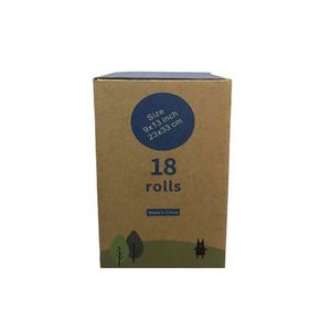 Custom Logo Earth Friendly Biodegradable Pet Poo Pouch <b>Bag</b> Eco Friendly <b>Compostable</b> Pe Plastic Doggy Dog Poo Poop Waste Poop <b>Bag</b> - Product Image 5