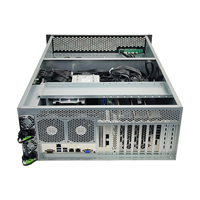 Casing Server 4u 12bays, Casing Nas 12g, Rak Mount Chassis 4 Nvme Hdd, Casing 4 GPU dengan Power Supply
