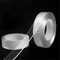2m Transparent Invisible PU Nano Tape Lavable et Forte Performance de Sécurité pour la Décoration Intérieure Type Doux