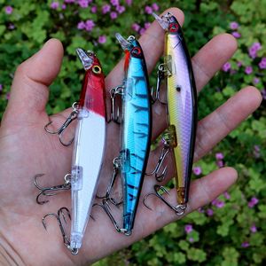 11mm 12g flottant méné manivelle appât dur d'eau douce leurre artificiel <span class=keywords><strong>pour</strong></span> poisson-chat pêche ABS matériel <span class=keywords><strong>pour</strong></span> rivières lacs - Product Image 3