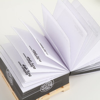 Kreative Mini-Holzpaletten-Haftnotizen Würfel-Notizblock mit individuellem Logo Desktop-Deko Bürogeschenk Großhandel