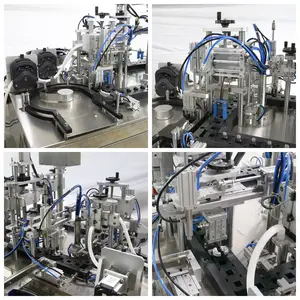 Lip Gloss Gel Nail Polish Filling Capping Packing Machine