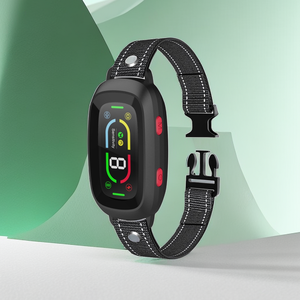 Collier anti-aboiement intelligent rechargeable avec écran couleur, 3 modes d'entraînement, conception étanche IP67, autonomie de 10 à 20 heures pour chiens - Product Image 1