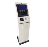 Système de gestion de files d'attente sans fil et filaire DF QP2LCD pour banques et hôpitaux, avec kiosque à tickets et émetteur-récepteur audio, origine Chine