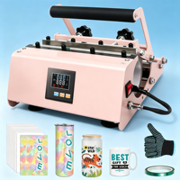 Presse à chaleur électrique manuelle PYD Life pour sublimation de tasses, capacité 20oz/30oz, multicolore, 110V/220V