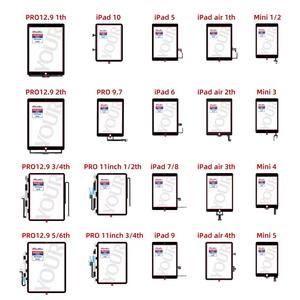 Musttby MY Touch avec film OCA pour <span class=keywords><strong>iPad</strong></span> Air 2/3 10.5/9.7/11/12 pouces Digitizer Touch + OCA LCD Display Screen Replacement Repair - Product Image 2