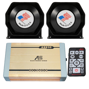 Sirena de 12v para Auto, Control Remoto, Sirena de Ambulancia, Policía, Alarma, Sistema de Alarma contra Incendios - Product Image 1