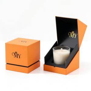 Caja Rígida para Velas, Magnética, de Lujo, con Logotipo Personalizado, Impresión UV en Relieve, Mate, Plegable, para Envío de Regalos, Frascos Aromáticos, Cosméticos y Productos para el Cuidado de la Piel - Product Image 3