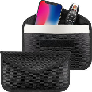 Sacs Faraday pour téléphone et clés de voiture, pochette anti-vol bloquant le signal, protection de voiture, pochette pour clé de voiture sans clé - Product Image 1