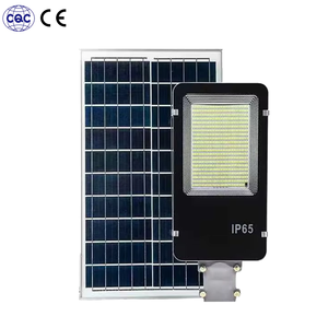 Todo en uno Solar LED Street Aluminio IP65 Impermeable con batería incorporada Control remoto para carreteras municipales - Product Image 3