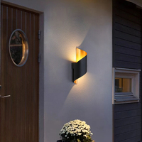 Lumière de décoration murale intérieure et extérieure moderne, lumière de balcon, lumière de porte, IP65, AC, lumière LED pour escalier, lumière murale intérieure
