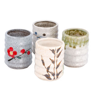 Tasse à thé japonaise en grès 150 ML de tasse en céramique de couleur personnalisée promotionnelle - Product Image 2