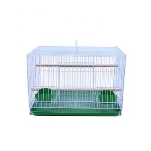 Venta al por mayor gran pajarera portátil de Metal Animal jaula pájaro Canarias de jaulas para aves de amor/ - Product Image 2