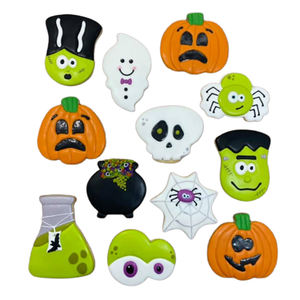 Couronne de vacances en plastique foudre Flash guitare Fondant Biscuit <span class=keywords><strong>emporte</strong></span>-pièce moule, outil de biscuit pour la décoration de biscuit - Product Image 4