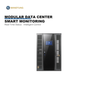 Sistema de Contención de Pasillos Fríos Profesional, Gabinete de Red Modular para Centro de Datos de 42U, Acero SPCC con Recubrimiento en Polvo Estándar