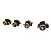 Roue différentielle pour robot mobile TZBOT ODM, accessoire robuste pour AGV, traction puissante de 10000 kg, double moteur 3000 W