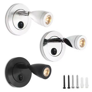 Lampe murale populaire 12V 24V basse tension pour camping-car, caravane, accessoires de camping-car, projecteur LED, lecture, éclairage intérieur de caravane - Product Image 2