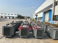 Transformateur de distribution de puissance immergé dans l'huile, triphasé, abaisseur de tension, S11, 630 kVA, 1250 kVA, 10 kV