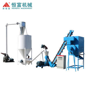 Nouvelle ligne de moulin à granulés d'alimentation complète 1000 kg/h pour noyau de moteur diesel animal pour le traitement des aliments pour bétail pour le soja - Product Image 2