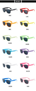 2025 Custom Polarized Sunglasses for Men Women Stylish Small Square <b>Frame</b> in Yellow Red Blue Custom Logo for Promotional Gifts - Product Image 6