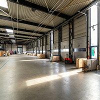 Nave Industrial Prefabricada de Acero con Estructura de Acero y Conexión por Pernos para Fácil Montaje Local, Directo de Fábrica