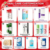 Pasta Dental Probiótica Blanqueadora OEM SP-6 (en Envase de Plástico) para Servicio de Personalización de Marca, en Oferta
